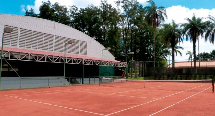 Morro do Chapéu Golfe Clube - Obras de reparo da quadra de Tênis nº 02